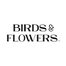 BIRDS & FLOWERS Logo